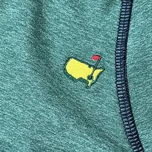 Magnolia Lane Tech Masters 1/4 Zip Shirt Womens XS Green L/S‎ Golf Logo